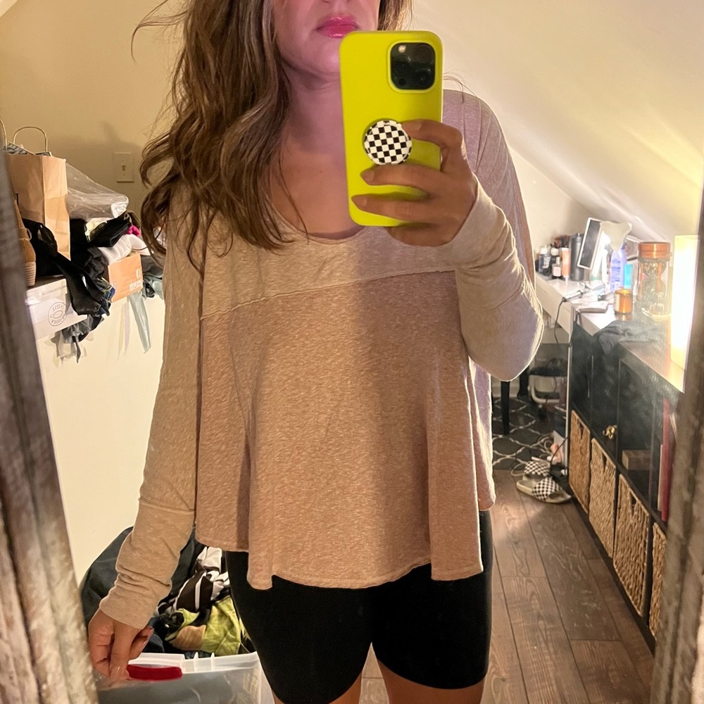 Free people long sleeve t-shirt